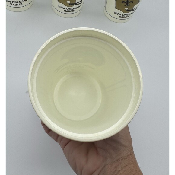 1981 Saints Miller High Life NFL Man of the Year Cups Set of 6 New Old Stock - Picture 5 of 11